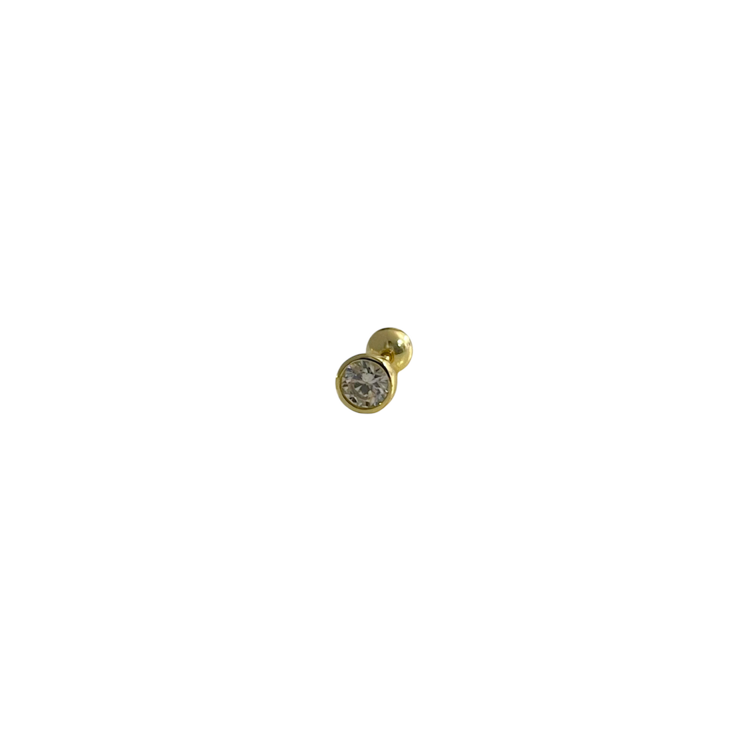 Piercing Punto de Luz Plata de Ley 925