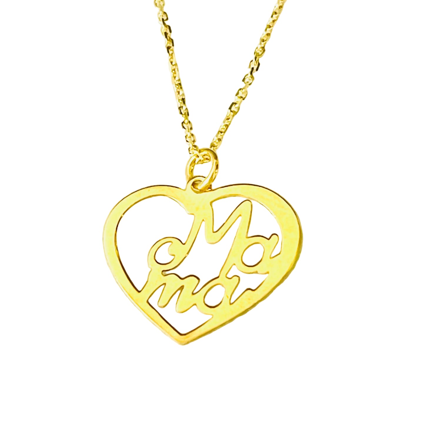 Collar Amor de Mamá plata 925