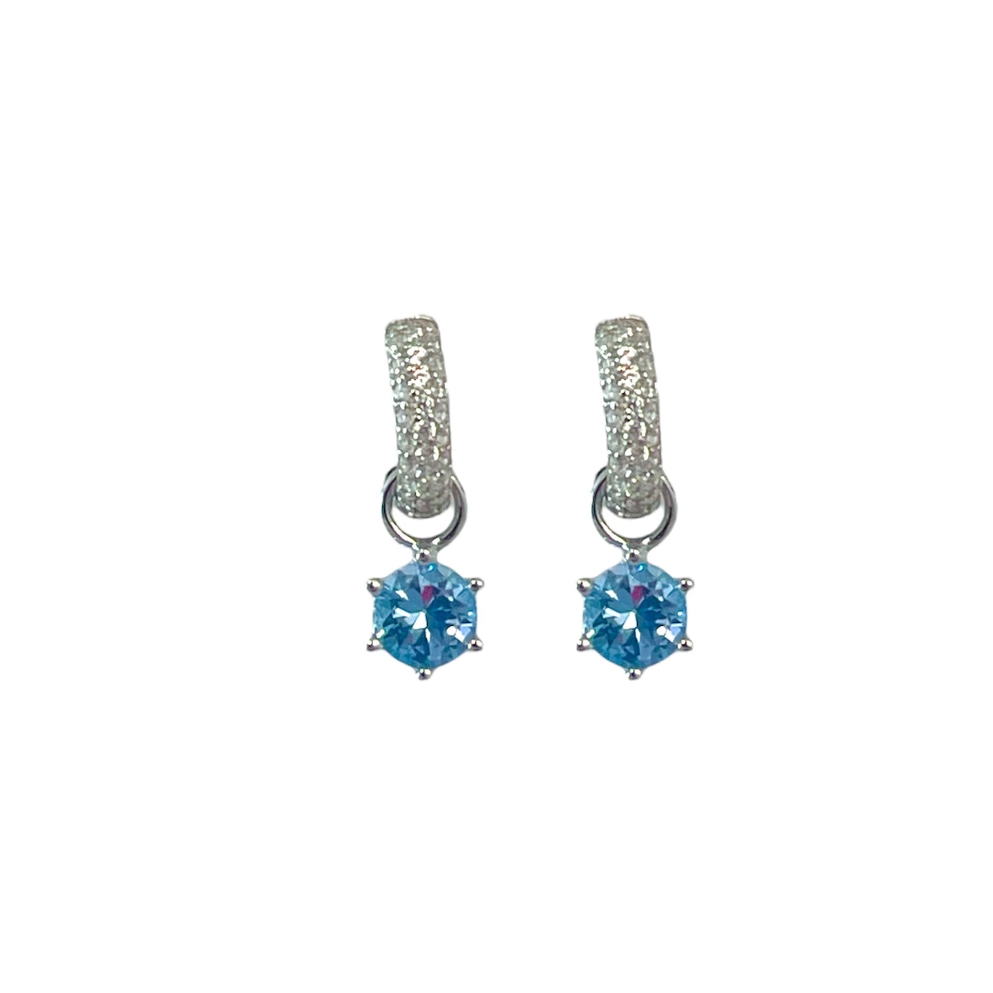 Topacio Azul Plata de Ley 925
