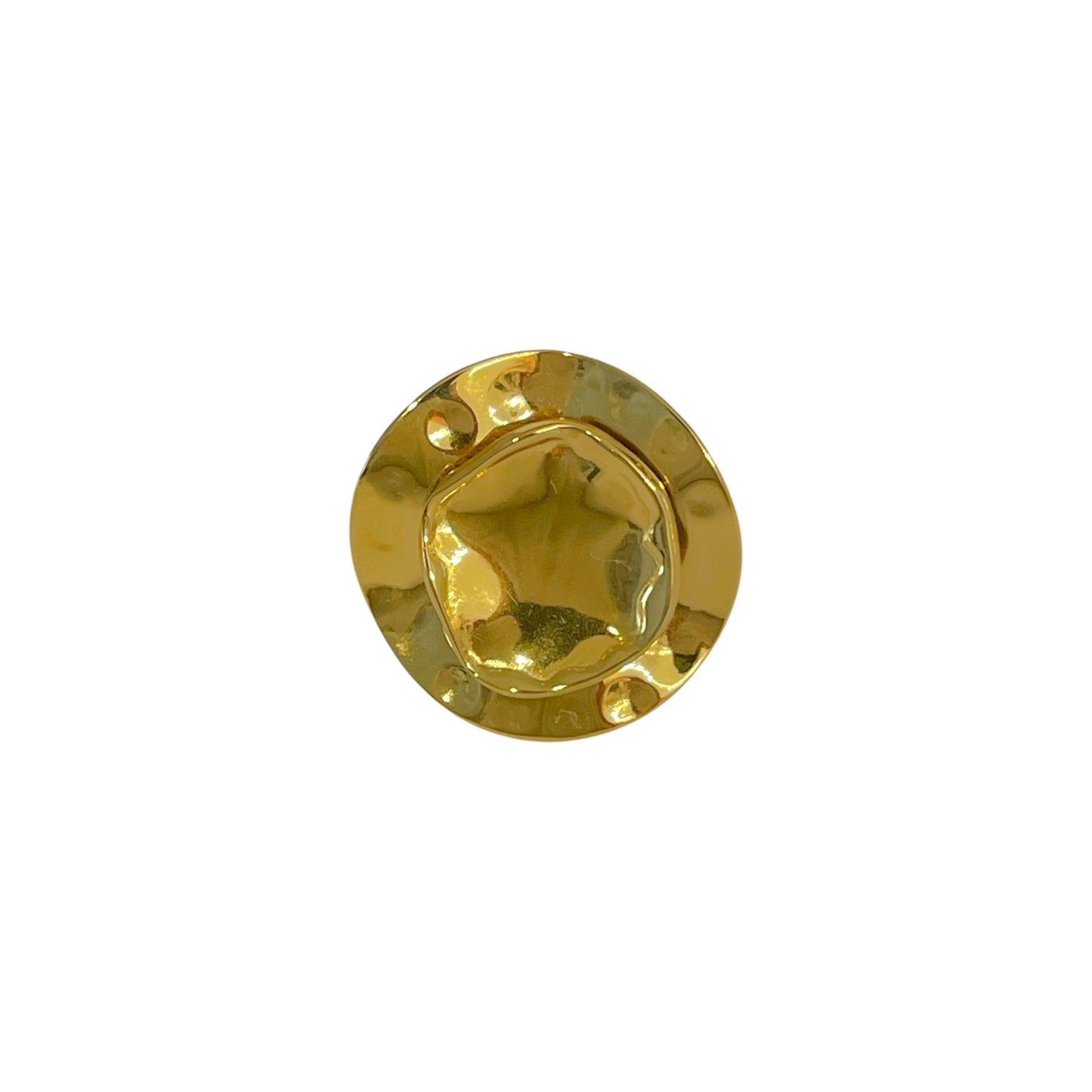 Anillo Halo Dorado