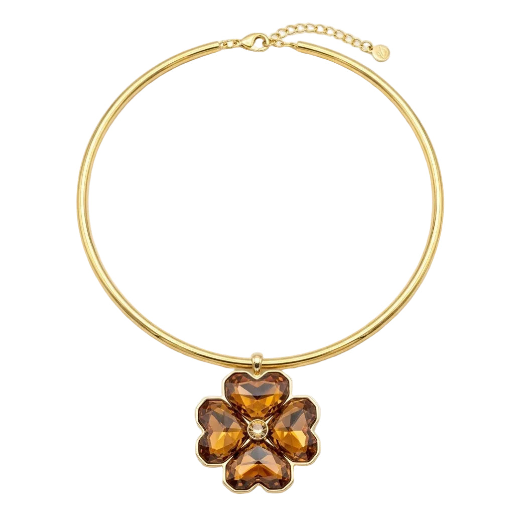 Collar trébol 