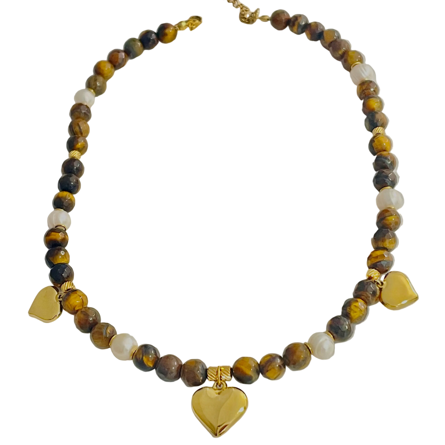 Collar ojo de tigre