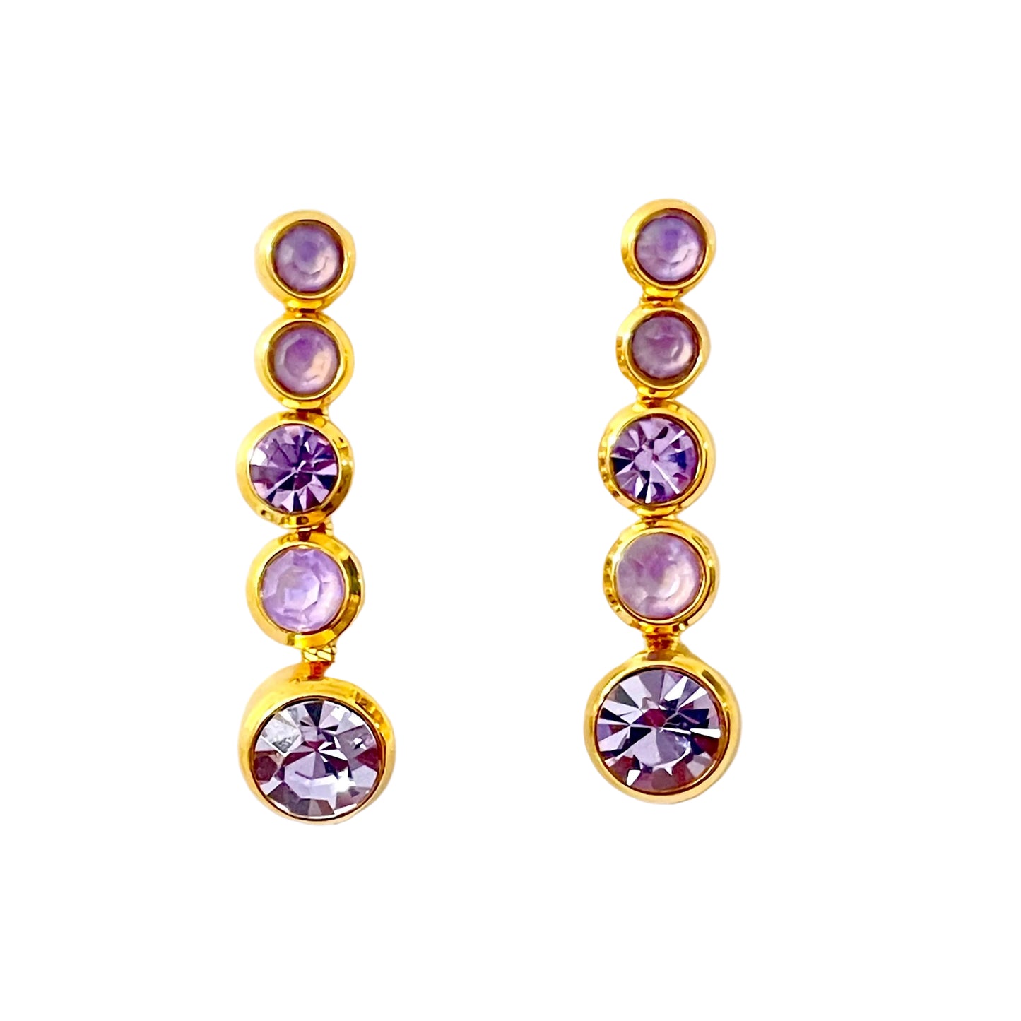 Pendientes violette
