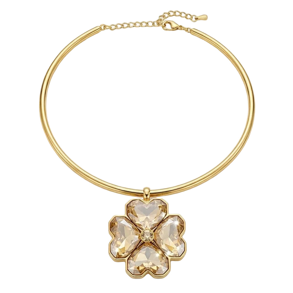 Collar trébol 