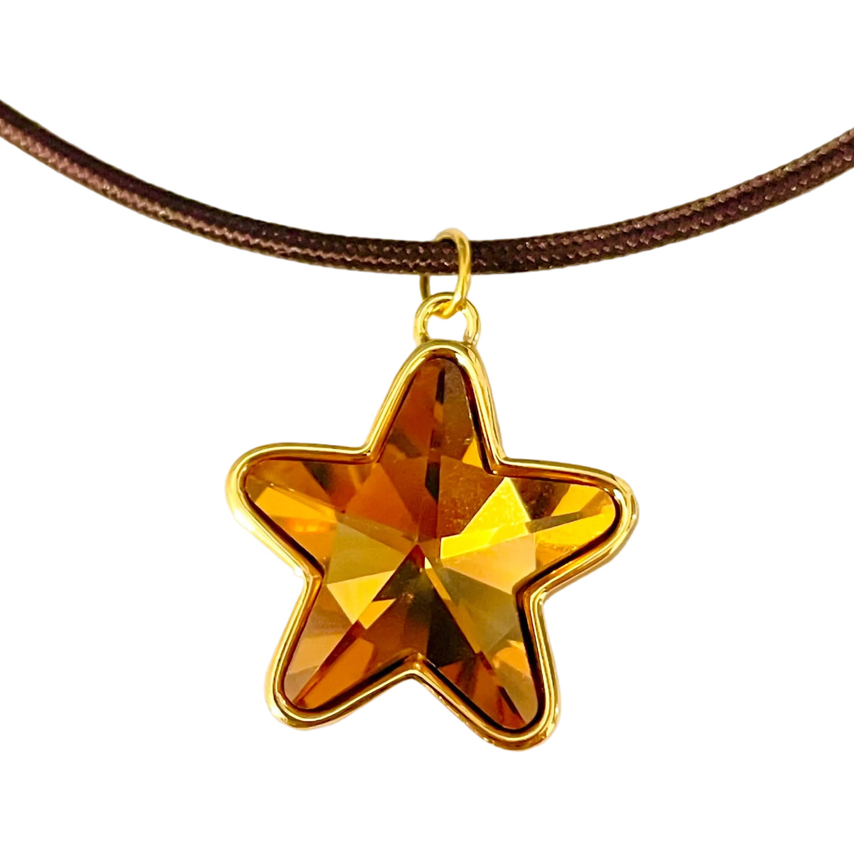 Collares de estrellas de cristal