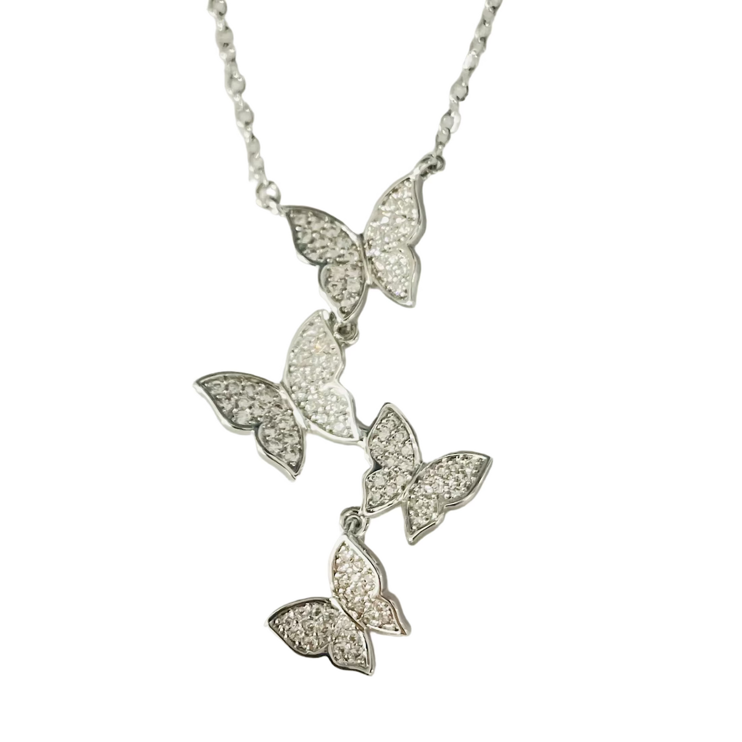 Collar Mariposas en vuelo