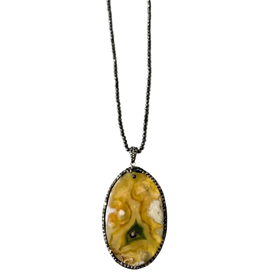 Collares esencia de la tierra piedras naturales
