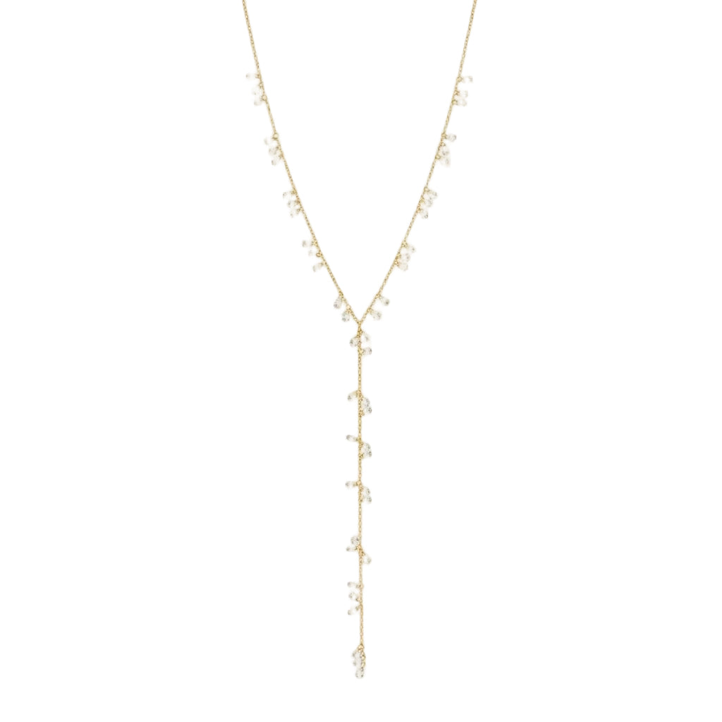 Collar gotas de Luz Acero