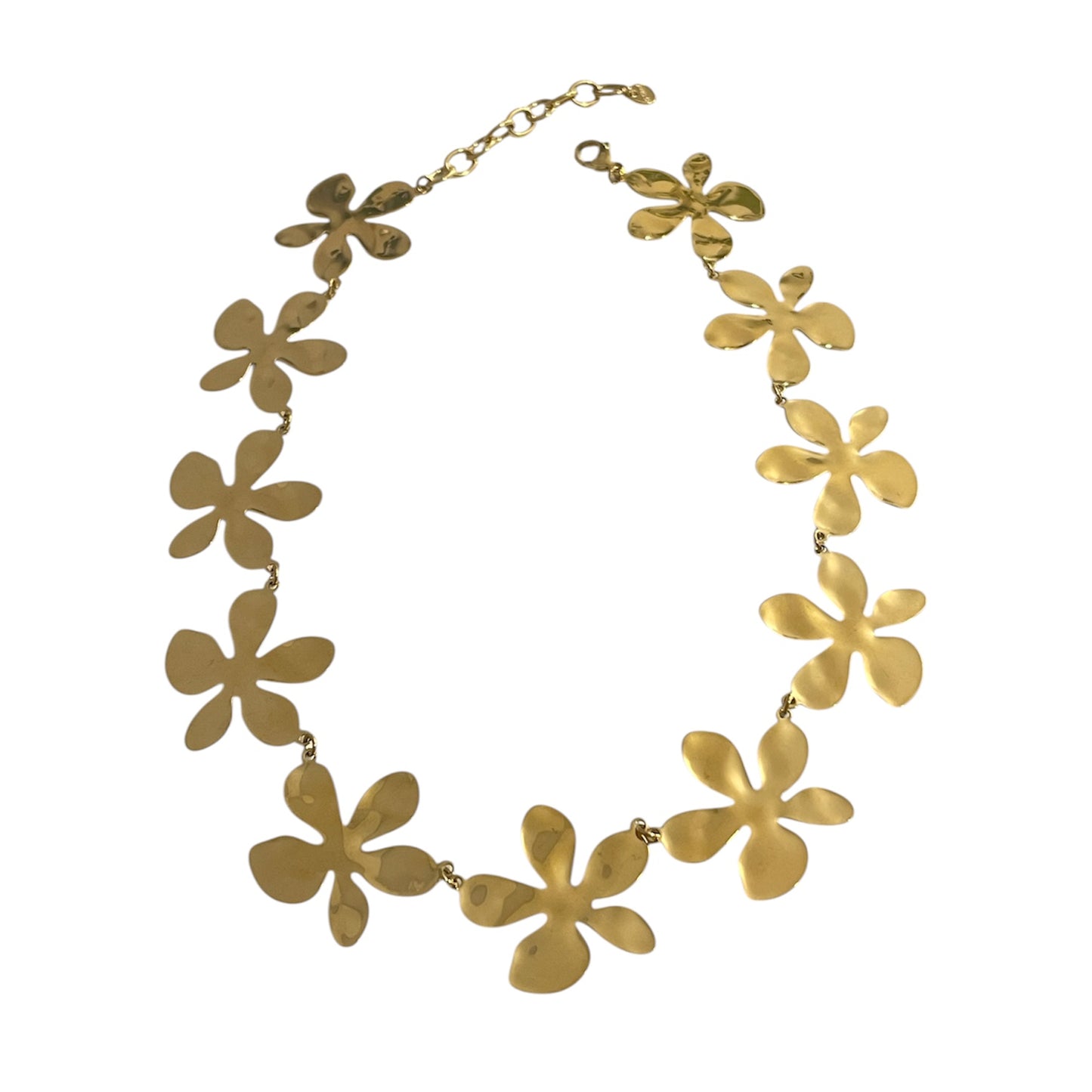 Conjunto Floral Dorado