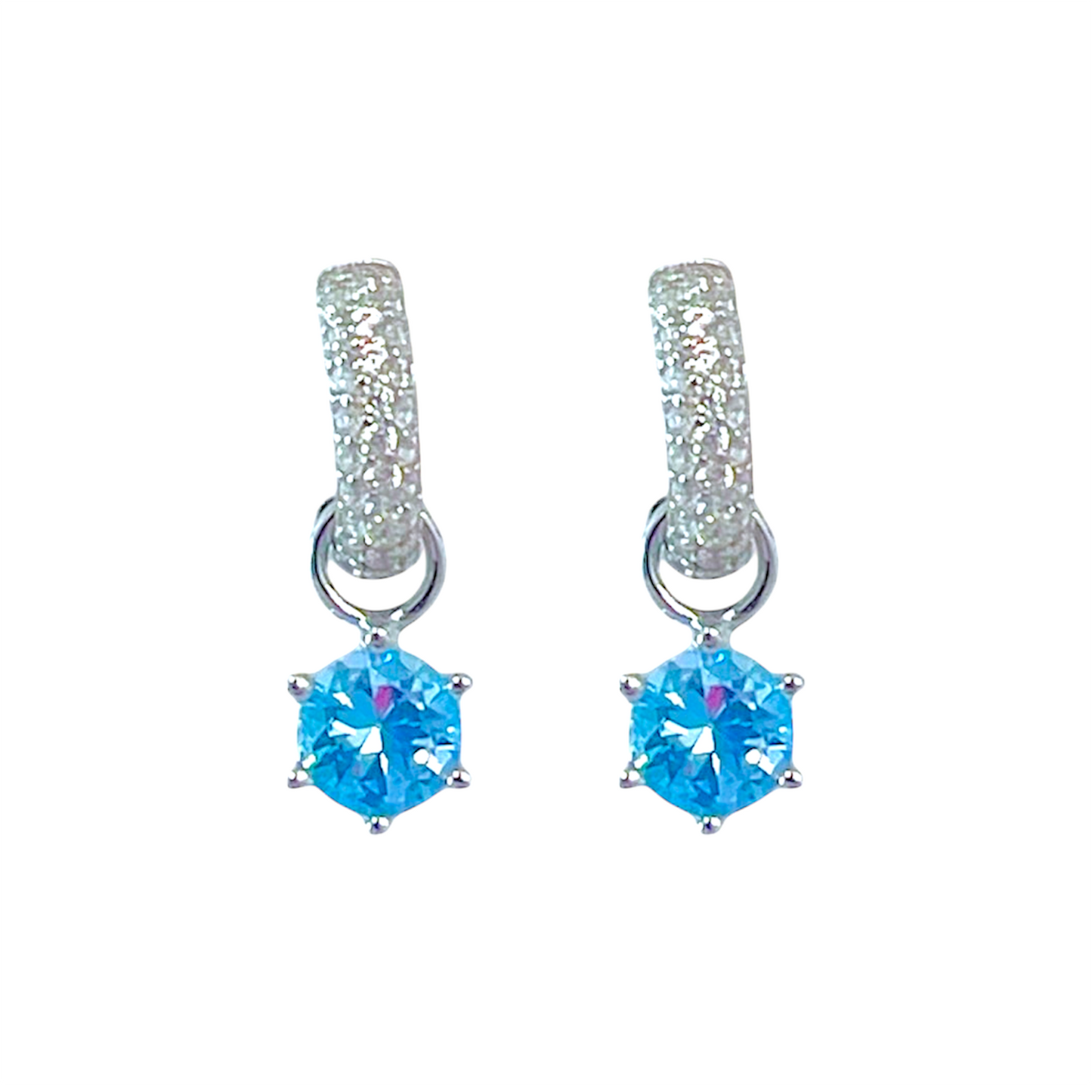 Colección Topacio azul Plata de Ley 925
