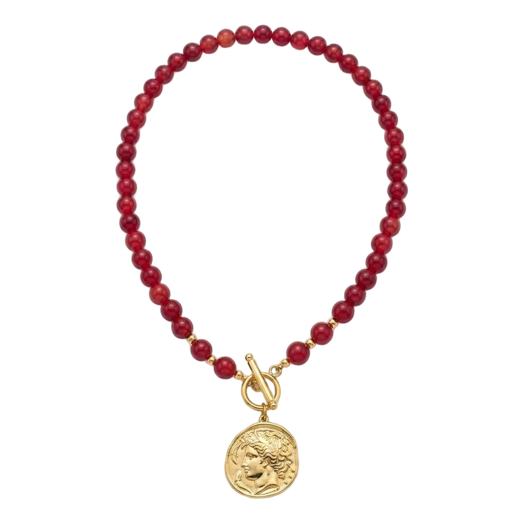 Collar carmesí