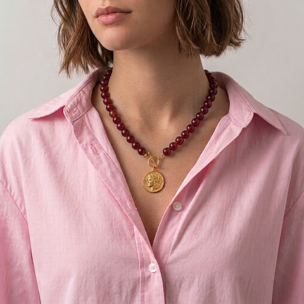 Collar carmesí