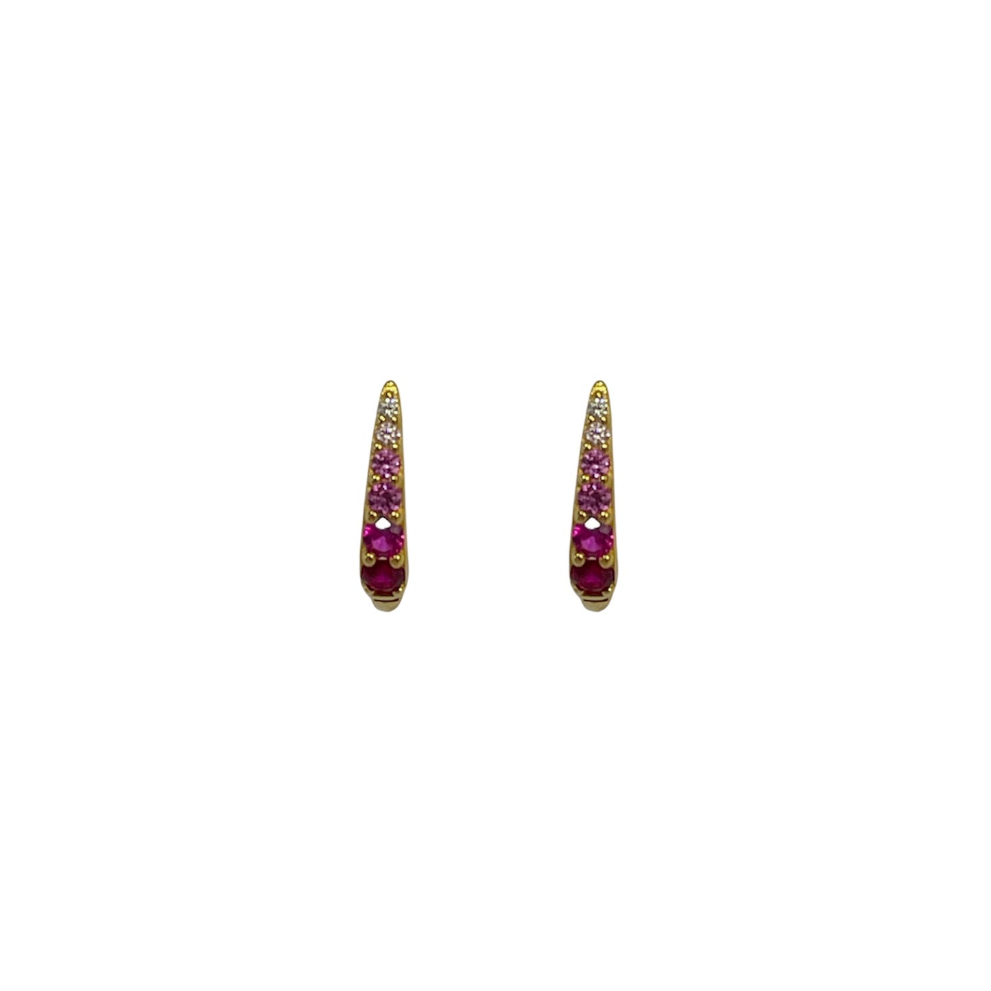 Llama Rosa Plata de Ley 925