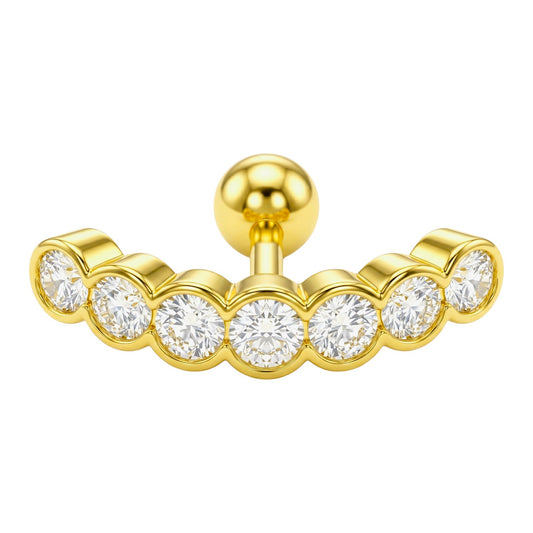 Piercing Ángel Plata de ley 925