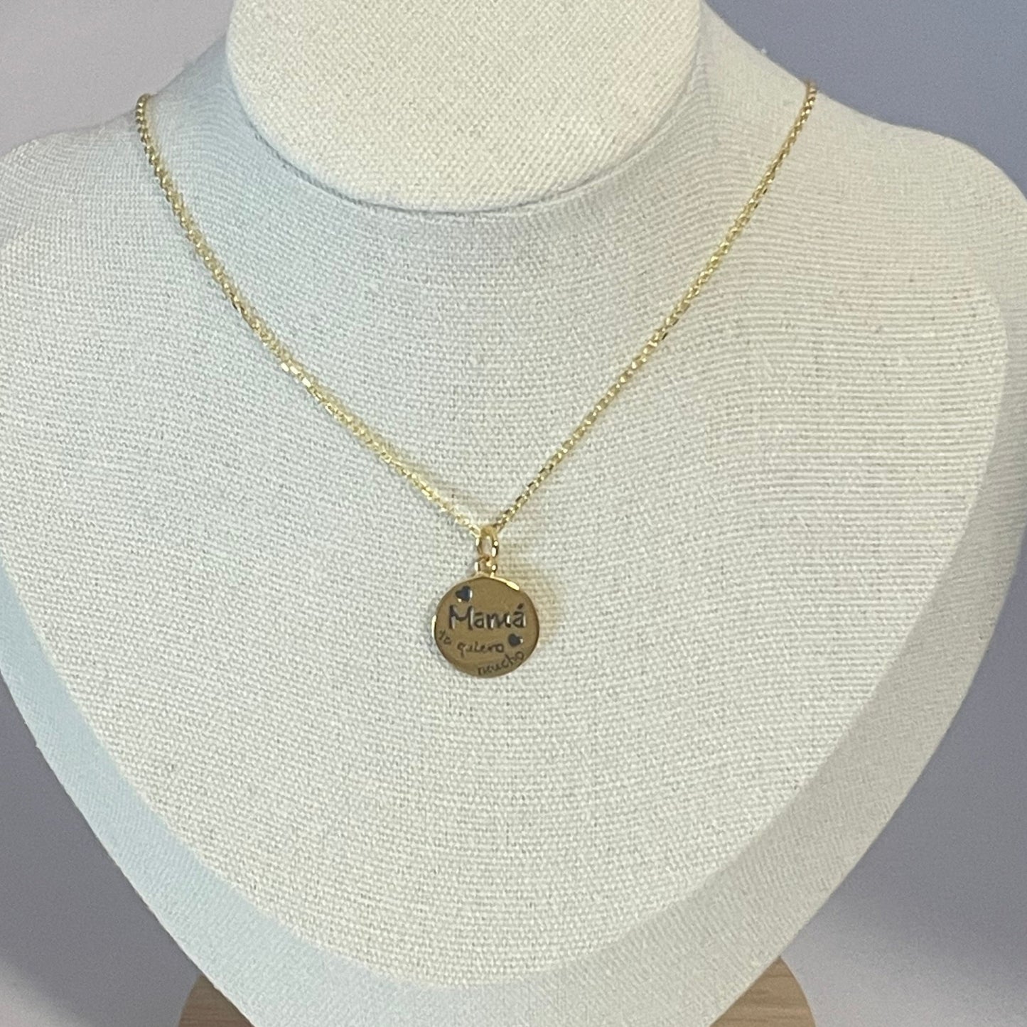 Collar Amour Plata 925 Baño en Oro