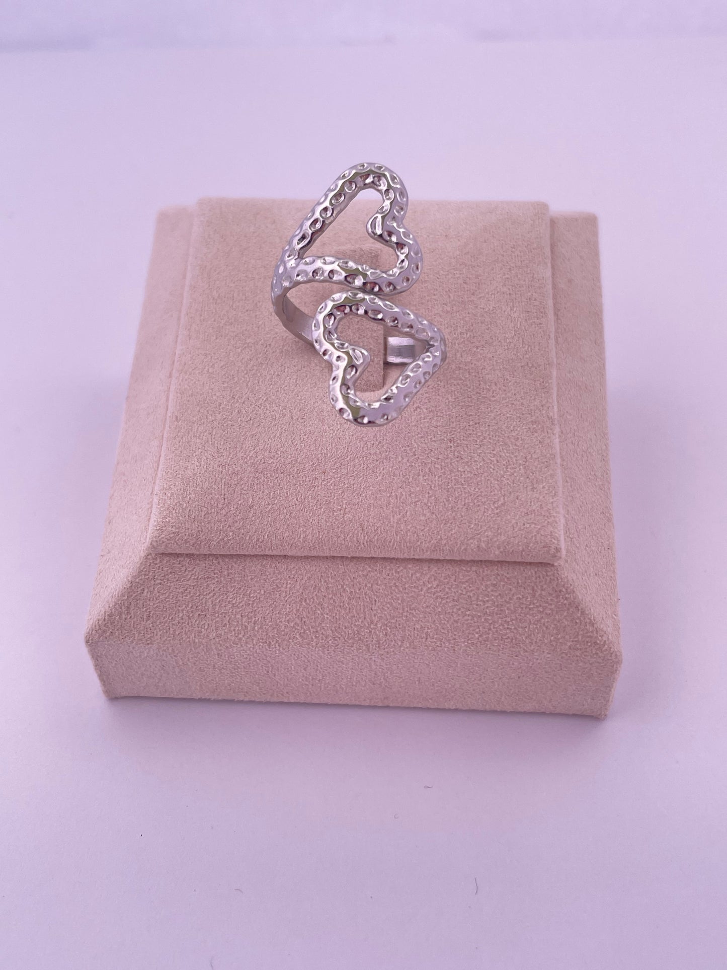 Anillo Amore Plateado