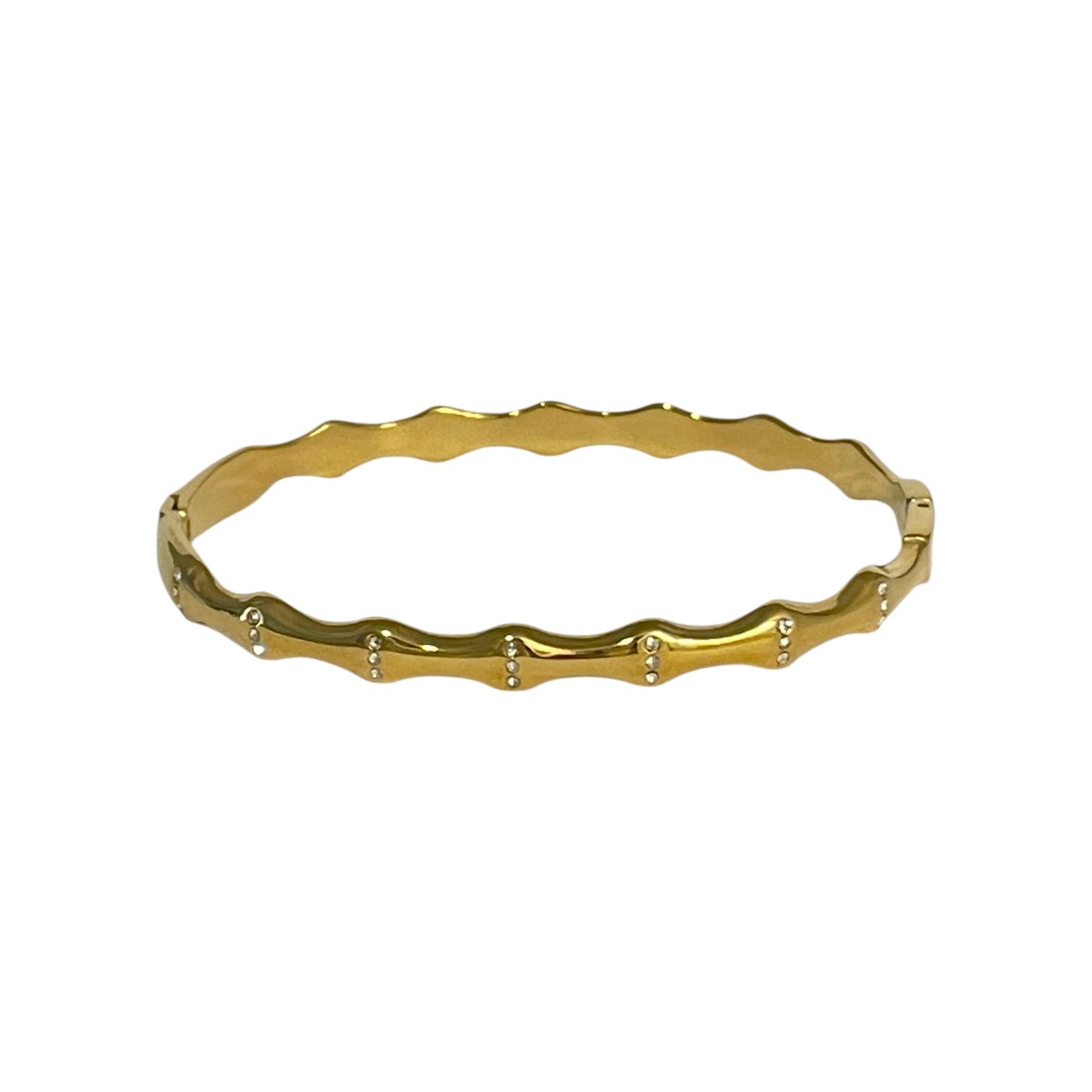 Pulsera Bambú brillante