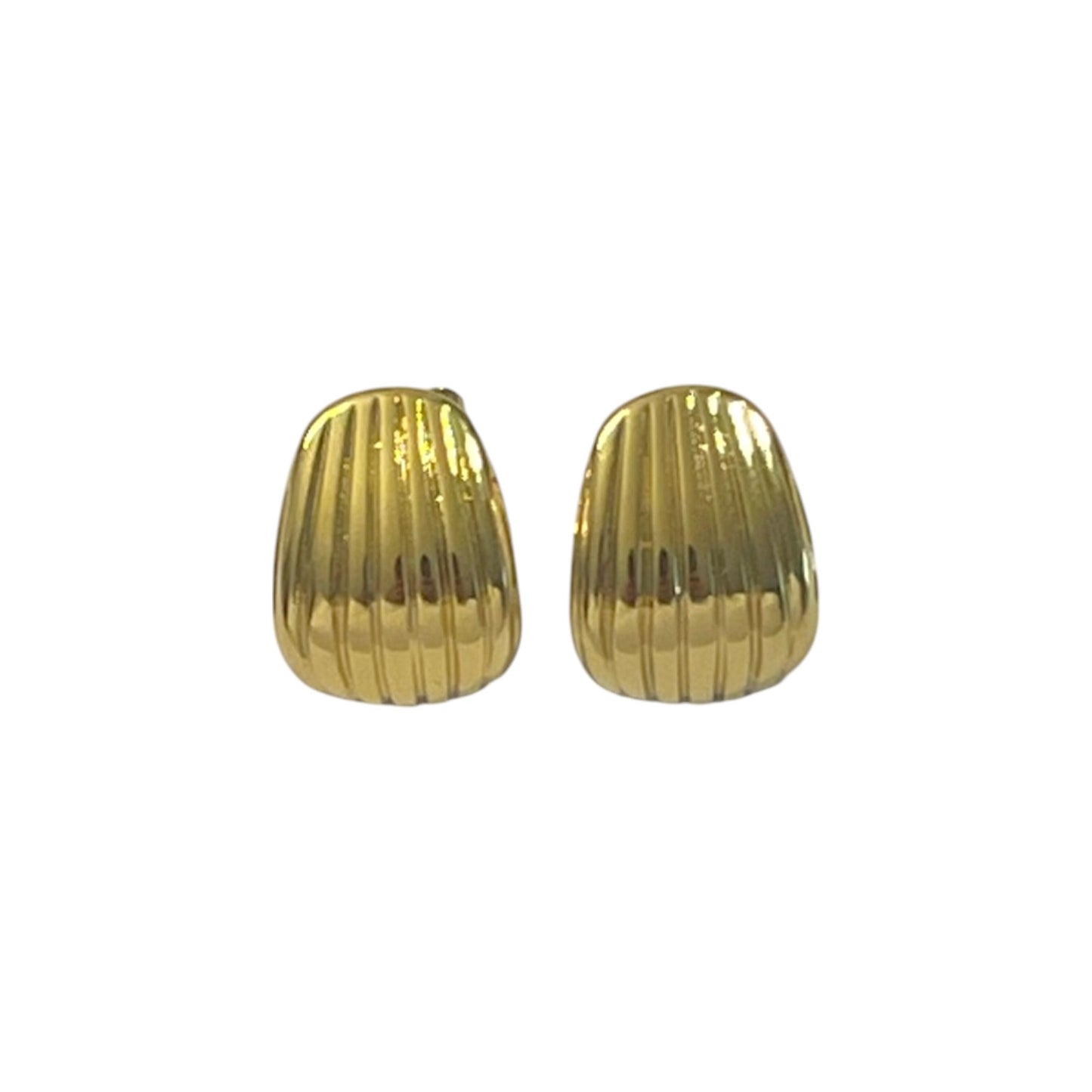 Pendientes Shell Dorados