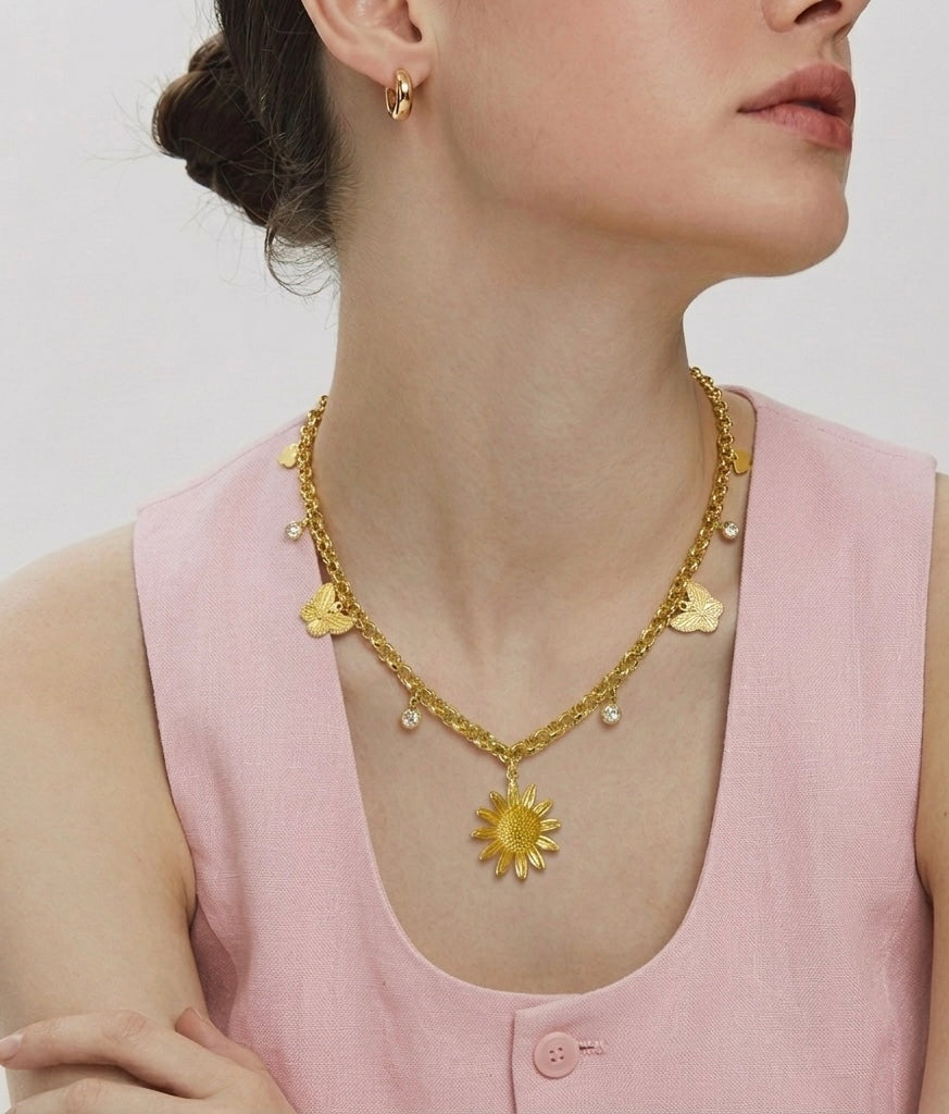 Colección de collares de acero y plata Khatarsis brand