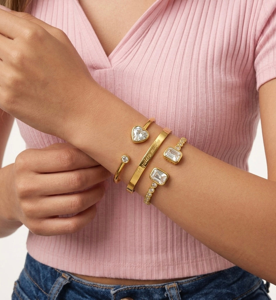 Colección pulseras de acero y plata Khatarsis Brand