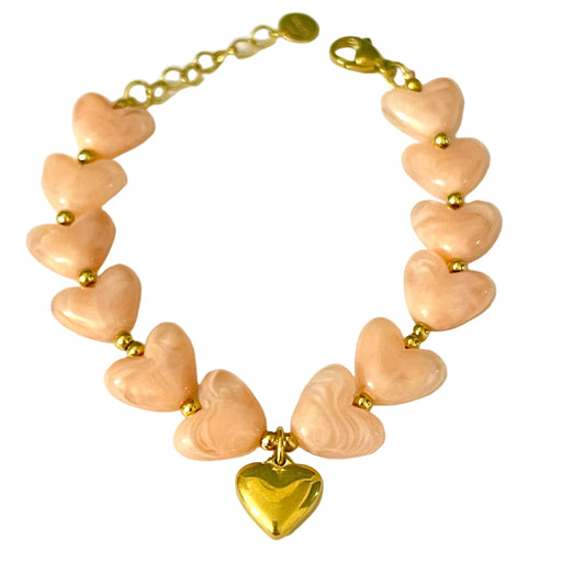 pulsera Mila corazones
