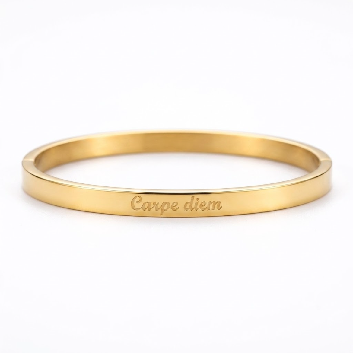 Pulseras con frases de acero inoxidable