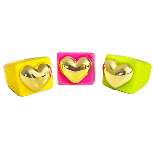 Anillos de resina