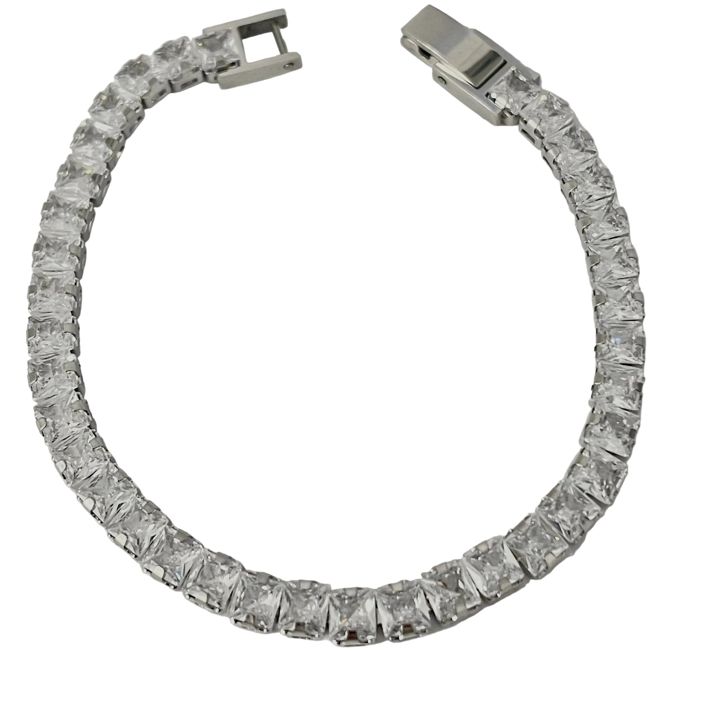 Pulseras tenis baguette