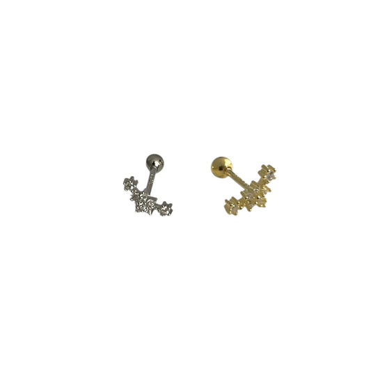 Piercing Estelar Plata de Ley 925