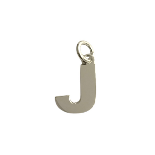 Colgante J Plata de Ley 925