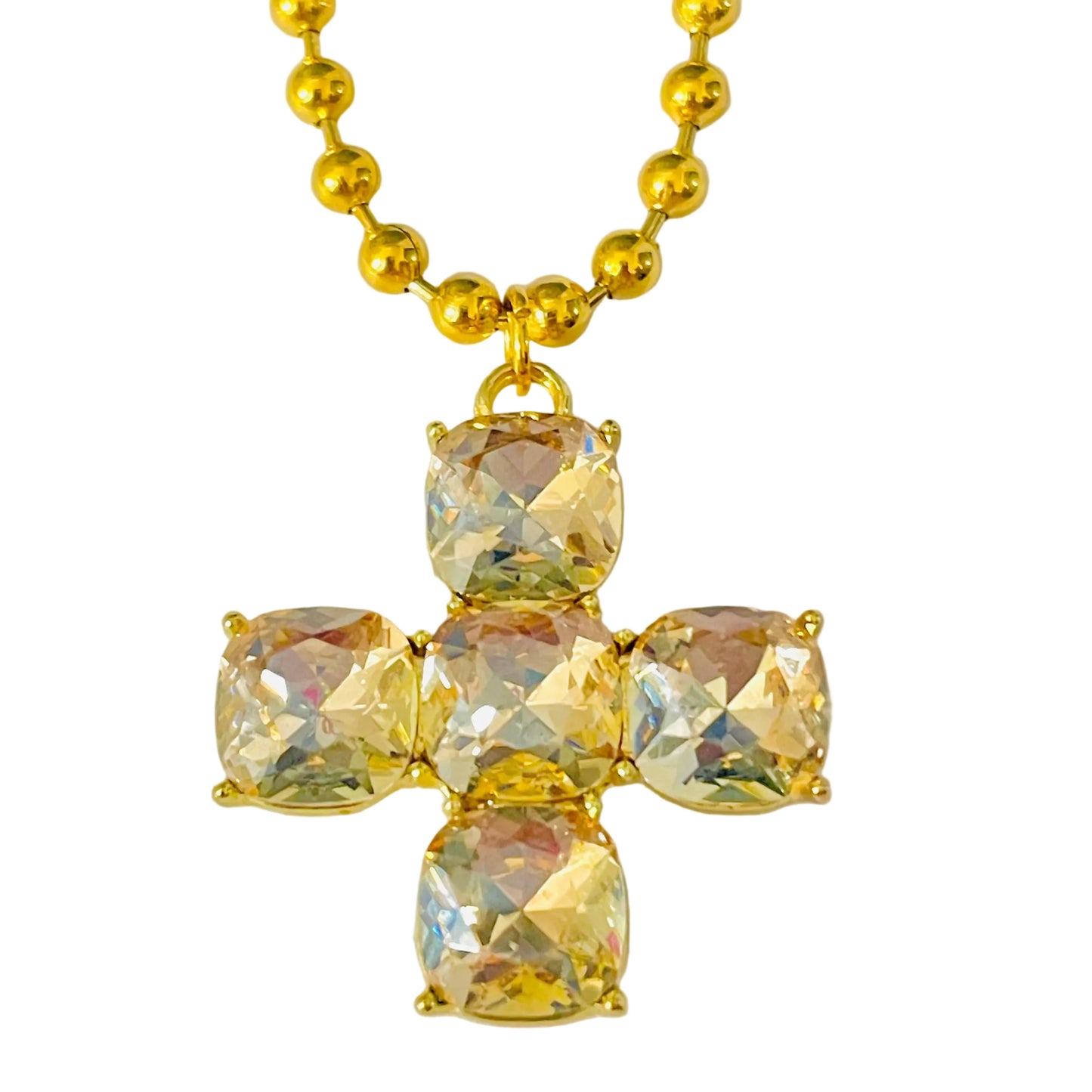 Collar cruz divina