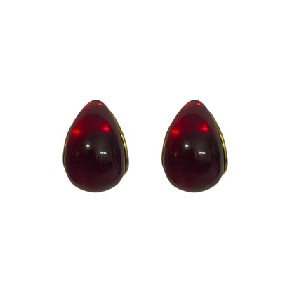 Pendientes Gota Granates