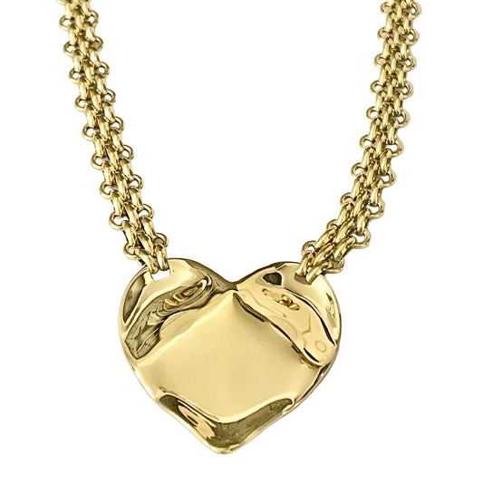 Collar corazón eterno
