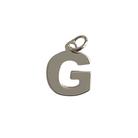 Colgante G Plata de Ley 925