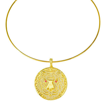Collar choker tiger