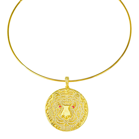 Collar choker tiger