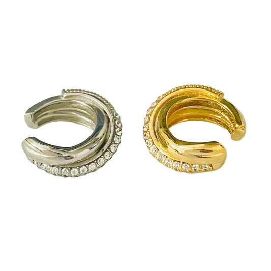 Pendientes Ear-cuff brillo infinito