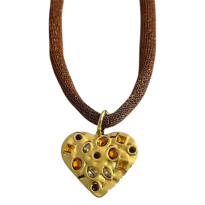 Collar Star and Love Brown