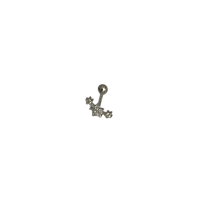 Piercing Estelar Plata de Ley 925