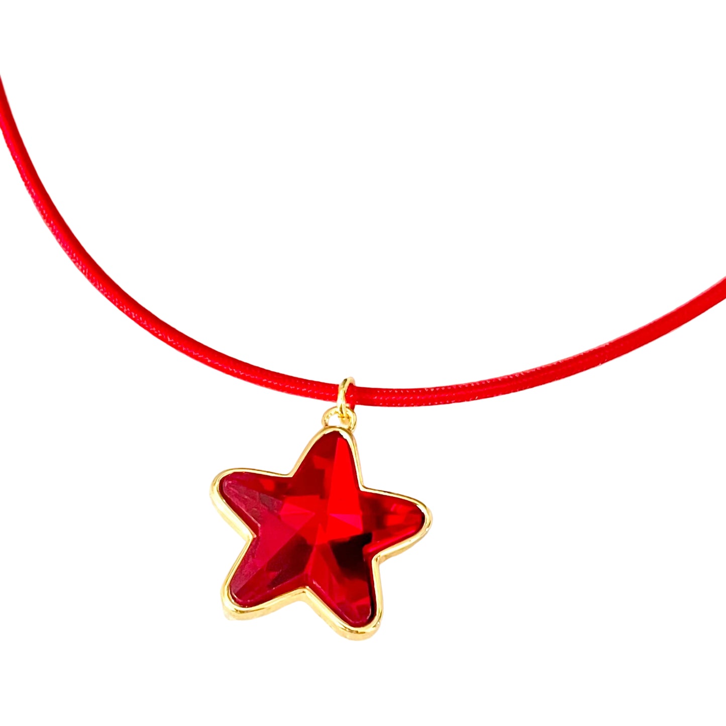 Collares de estrellas de cristal