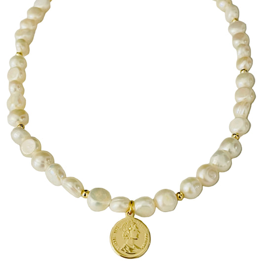 Collar Perlas Naturales