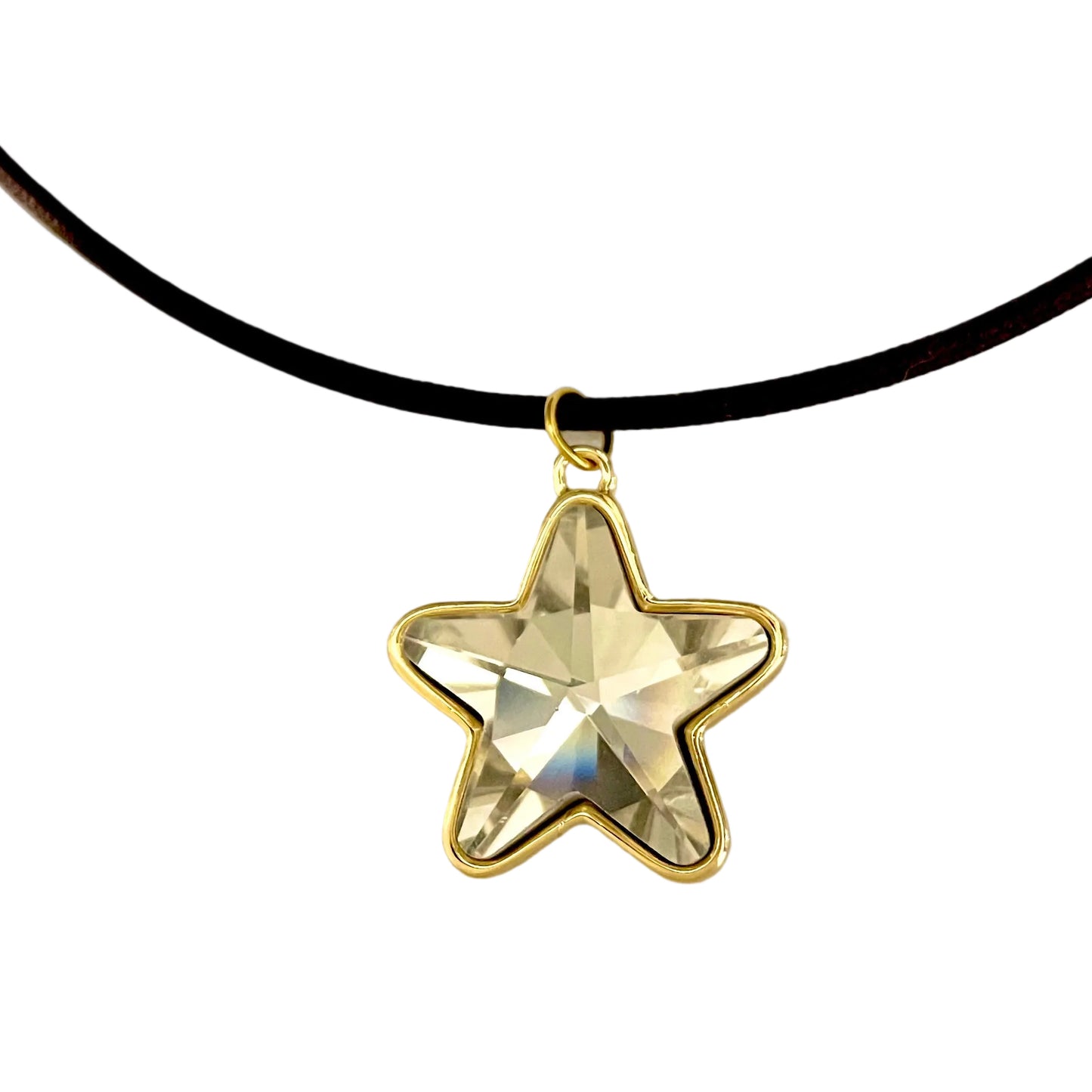 Collares de estrellas de cristal