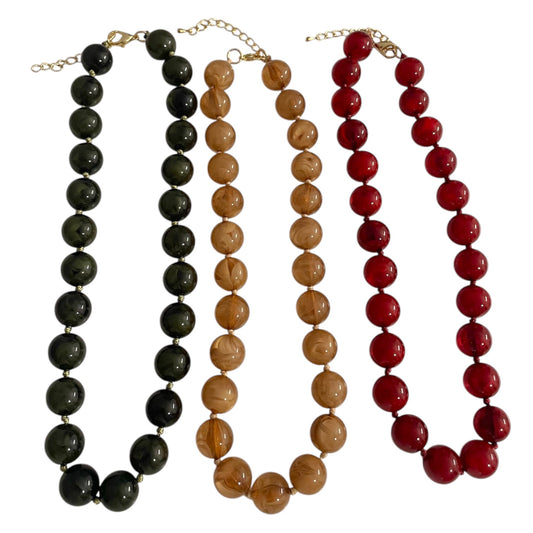 Collar Esferas