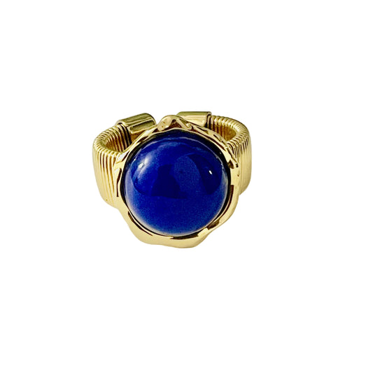 Anillo marea azul