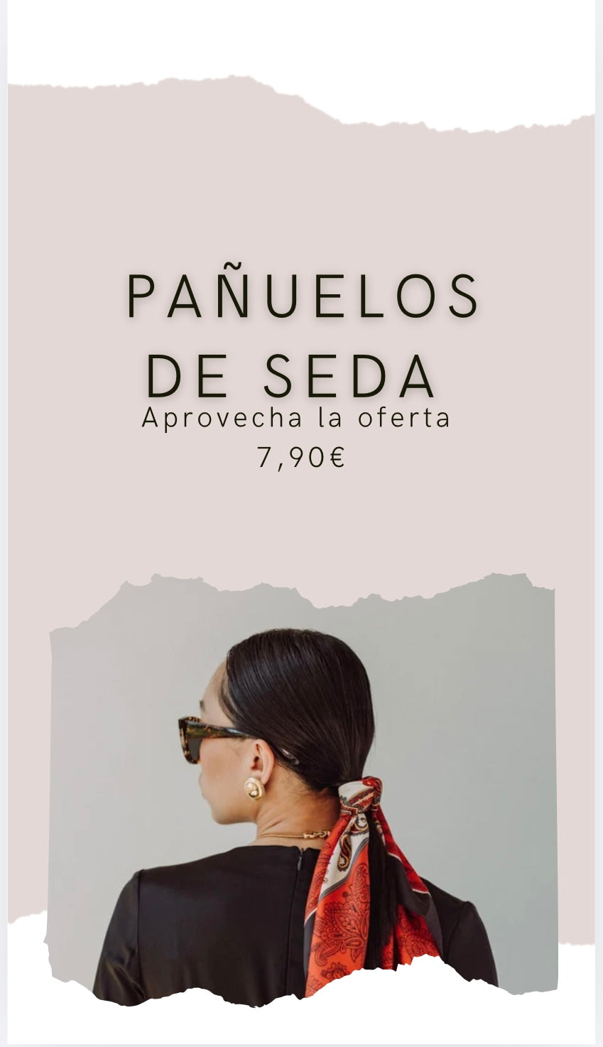 Pañuelos de seda se eligen en DIRECTO