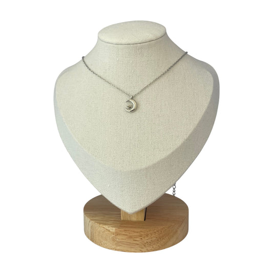 Collar Cielo Plateado