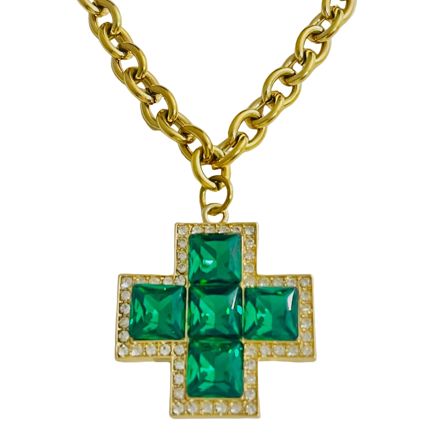 Collar cruz infinita