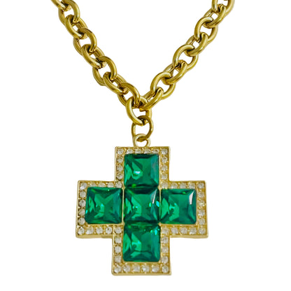 Collar cruz infinita