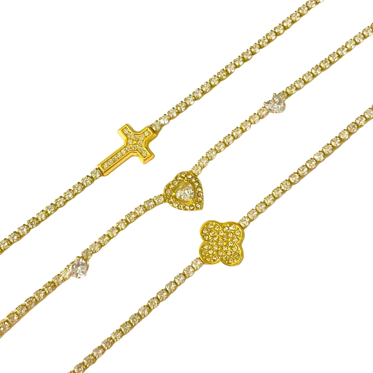 Pulseras circonitas