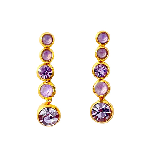 Pendientes violette